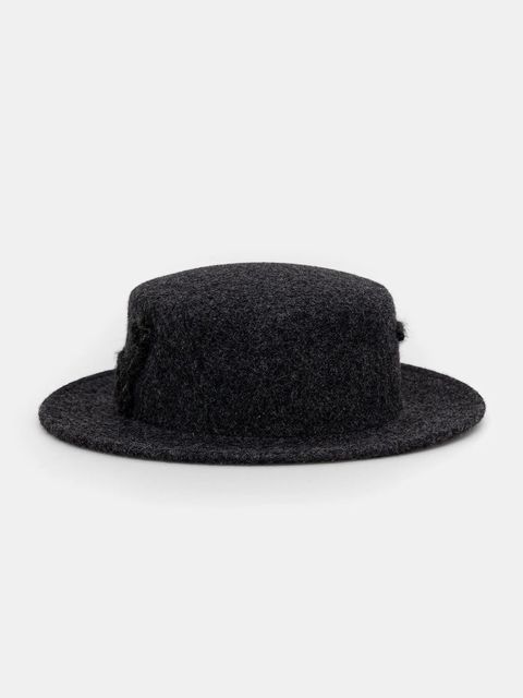 Weekend Max Mara kapelusz wełniany BOLOGNA kolor szary 2525576045600