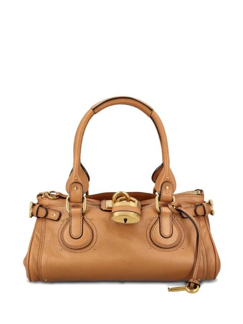 Chloé Paddington leather bag - Brown - zdjęcie produktu nr 1