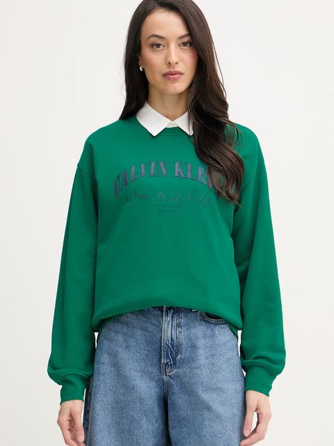 Calvin Klein Jeans bluza damska bawełniana - zdjęcie produktu nr 1