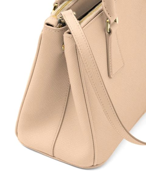 Prada small Galleria leather tote bag - Neutrals