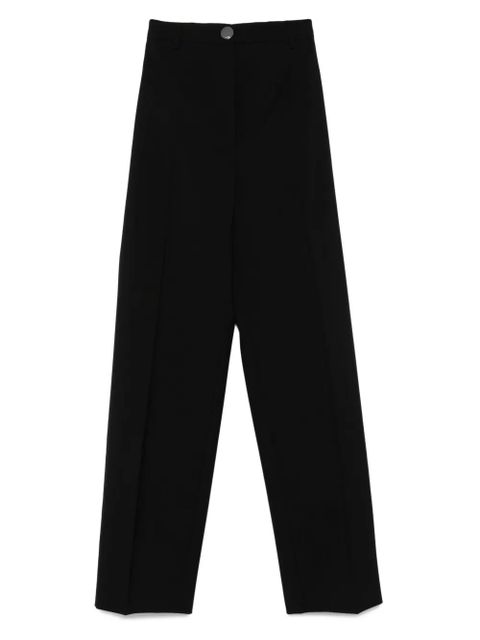 Sportmax button-fastening wool trousers - Black - zdjęcie produktu nr 1