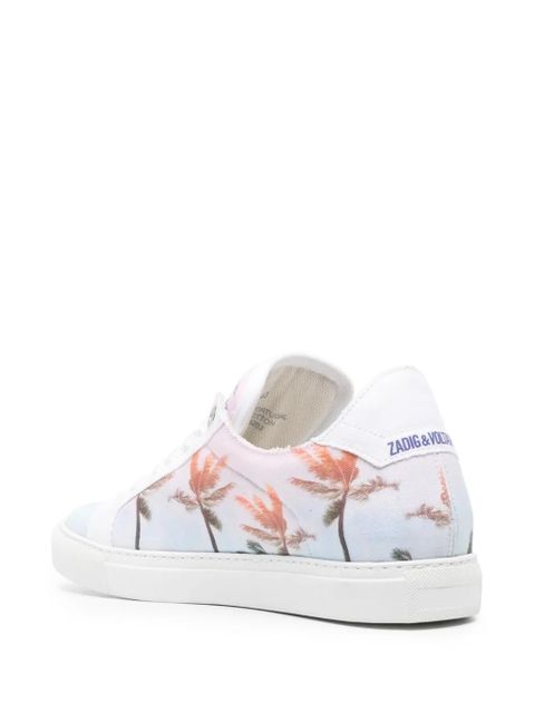 Zadig&Voltaire Flask low-top sneakers - White