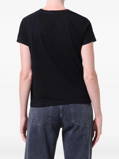 AGOLDE crew-neck T-shirt - Black - zdjęcie produktu nr 2