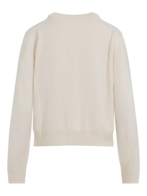 Jil Sander floral-embroidered cardigan - Neutrals - zdjęcie produktu nr 2