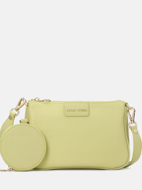 Pistacjowa torebka damska - zdjęcie produktu nr 1