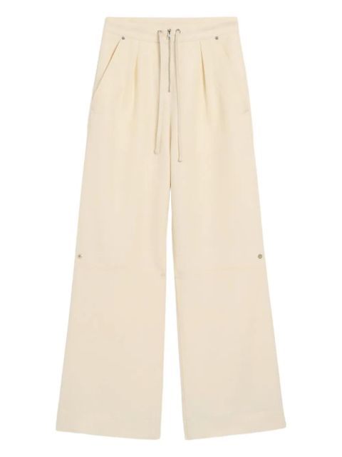 AMI Paris wool zipped trousers - Neutrals - zdjęcie produktu nr 1