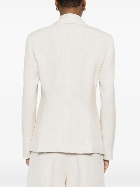 Altuzarra flap-pockets blazer - Neutrals