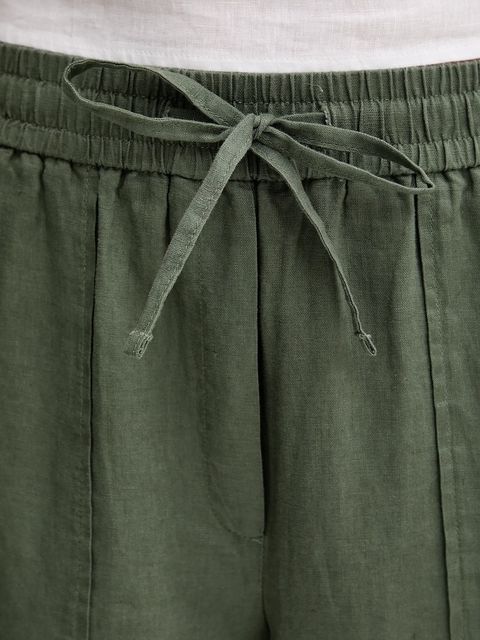 United Colors of Benetton spodnie lniane