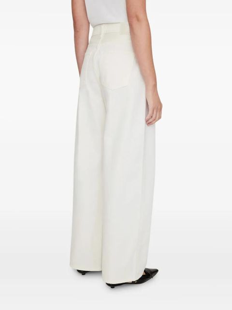 ANINE BING straight-leg jeans - White