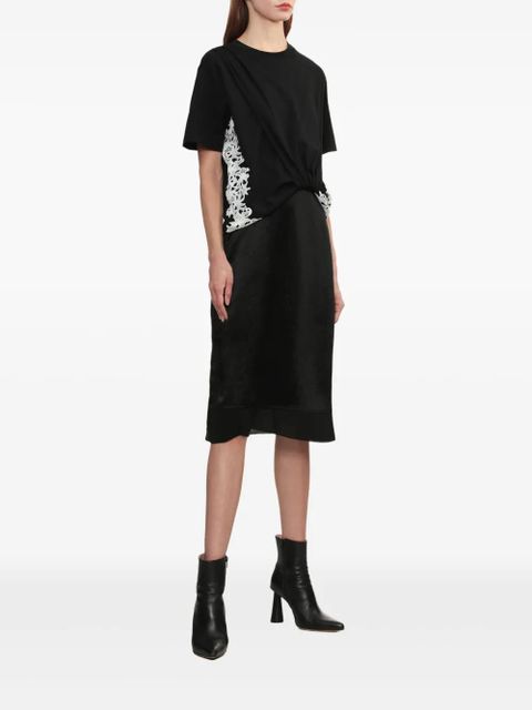 3.1 Phillip Lim twisted mini dress - Black - zdjęcie produktu nr 2