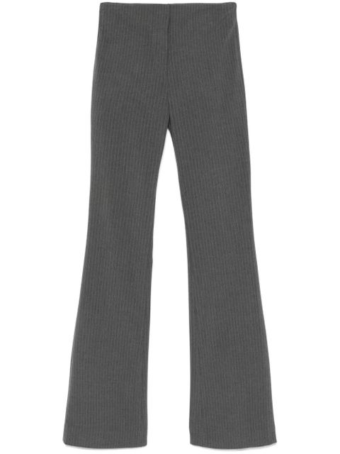 ENTIRE STUDIOS pinstriped flared trousers - Grey - zdjęcie produktu nr 1