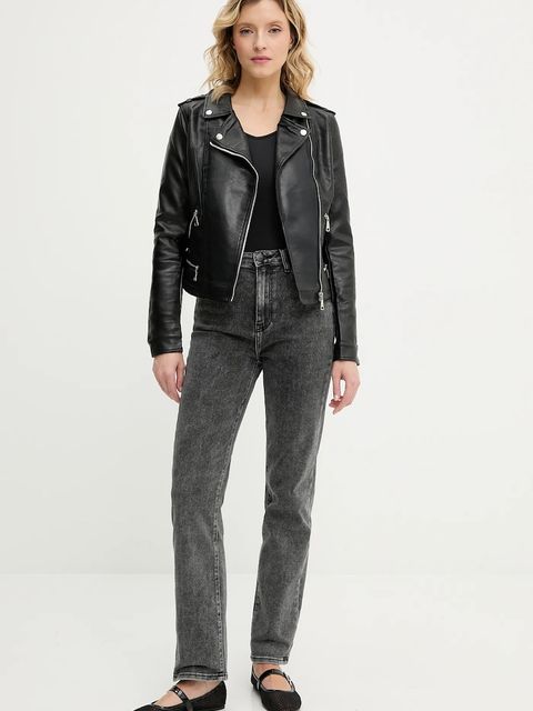 Answear.LAB ramoneska kolor czarny przejściowa - zdjęcie produktu nr 2