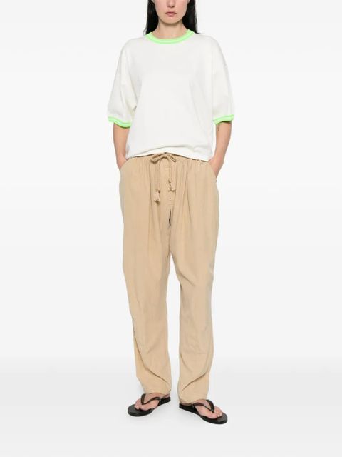 Essentiel Antwerp contrasting-trims T-shirt - White - zdjęcie produktu nr 2