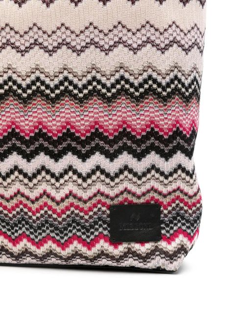 Missoni wave tote bag - Black