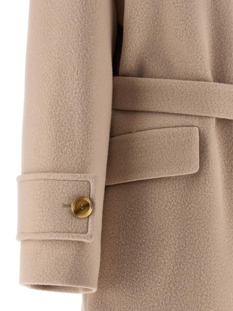 PINKO Paquita belted coat - Neutrals