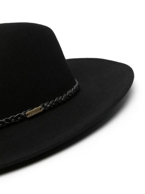 Barbour braided-strap wool hat - Black - zdjęcie produktu nr 2