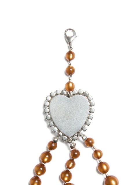 Valentino Garavani Coeur Hyperbole heart-motif necklace - Silver