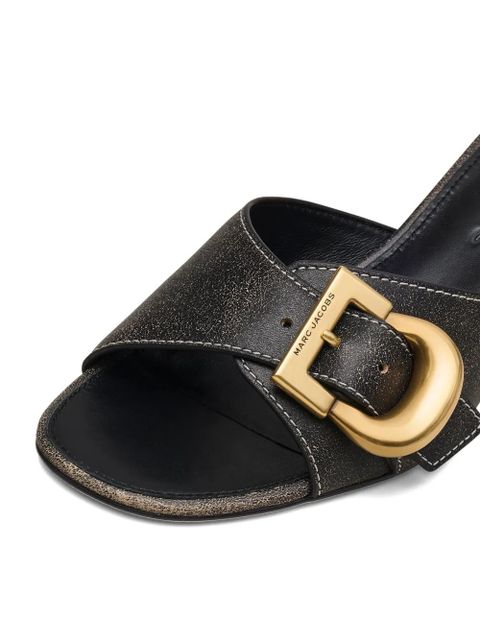 Marc Jacobs The Doll Buckle heeled sandals - Black