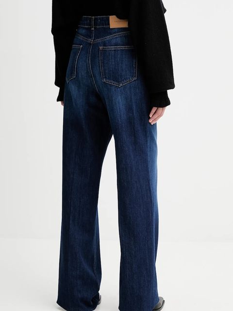 Twinset jeansy damskie high waist 252TT2200