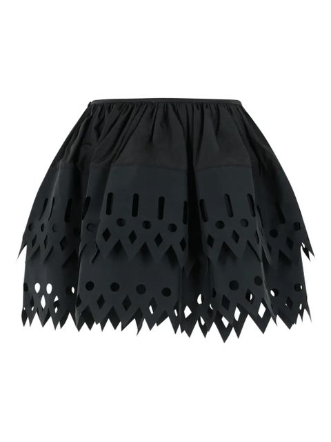 Blumarine cut-out mini skirt - Black - zdjęcie produktu nr 2