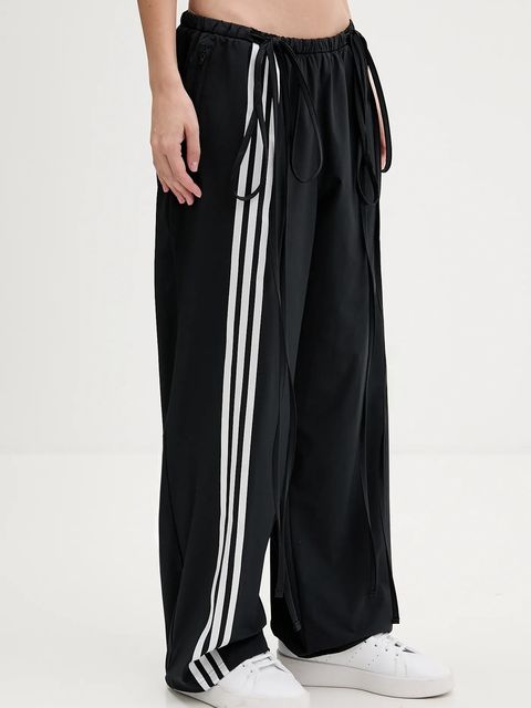 adidas Originals spodnie dresowe Ribbon damskie kolor czarny z aplikacją JV9727 - zdjęcie produktu nr 1