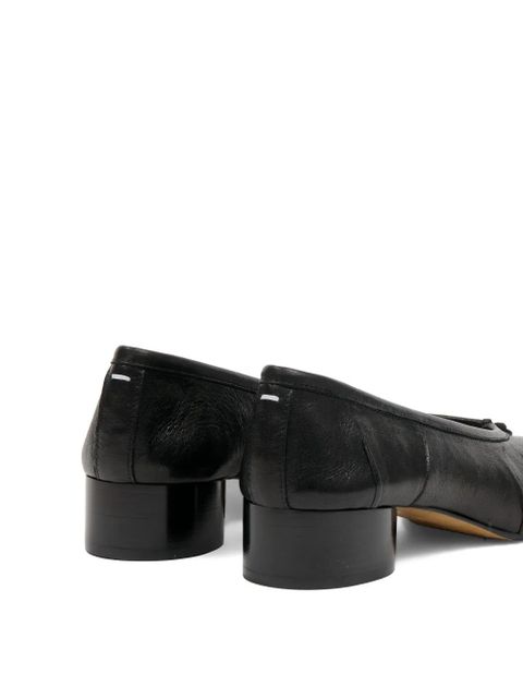 Maison Margiela tabi leather ballerina - Black