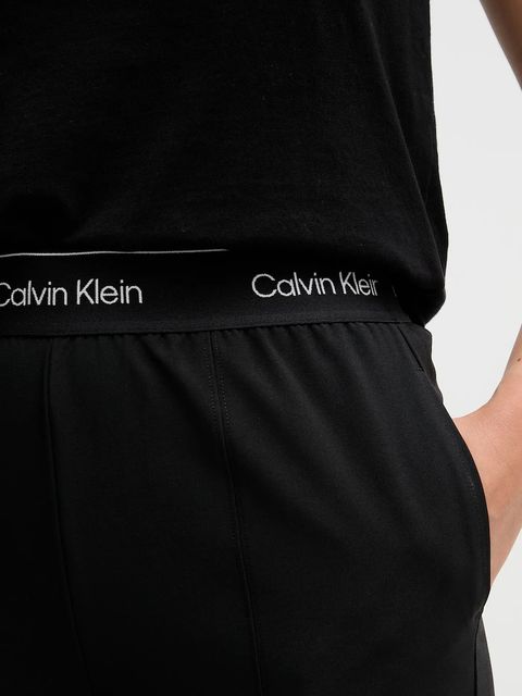 Calvin Klein Performance legginsy damskie kolor czarny gładkie LVGWF4P606