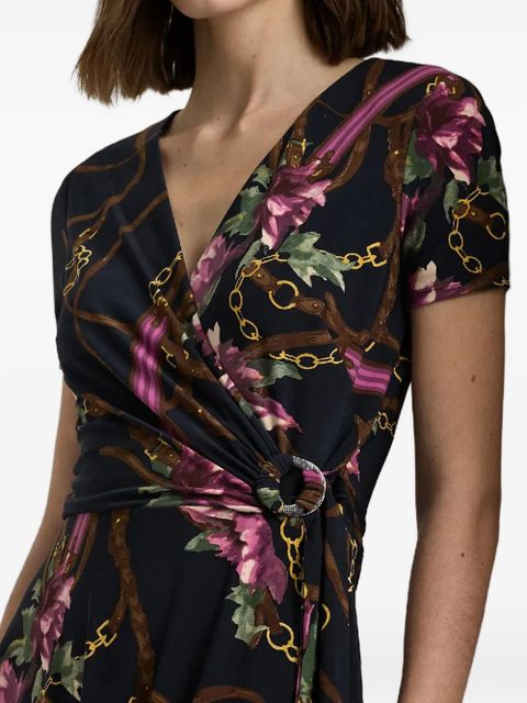 Lauren Ralph Lauren floral-print dress - Blue