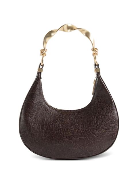 Manière De Voir Sadie twisted-handle crescent bag - Brown