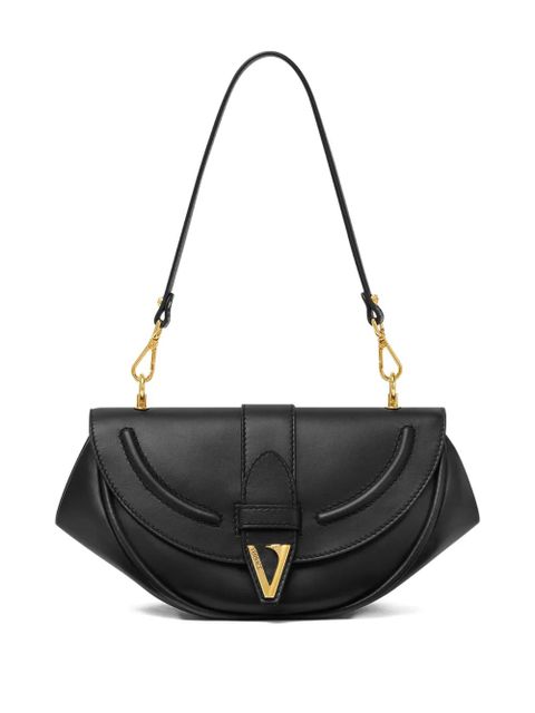 Versace medium Virtus shoulder bag - Black