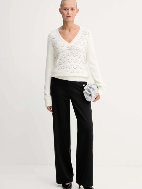 Morgan sweter damski kolor beżowy lekki MLILOU - zdjęcie produktu nr 2