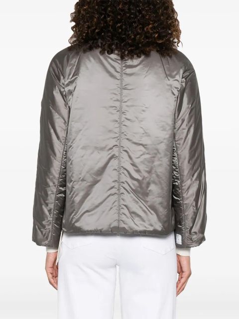 Max Mara Green padded buttoned jacket - Grey