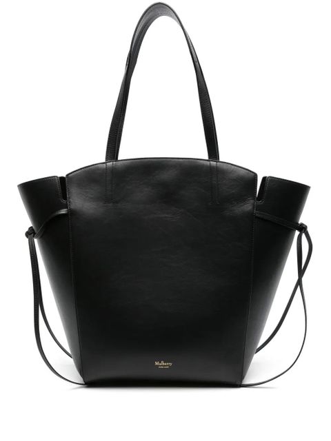 Mulberry Clovelly leather tote bag - Black - zdjęcie produktu nr 1