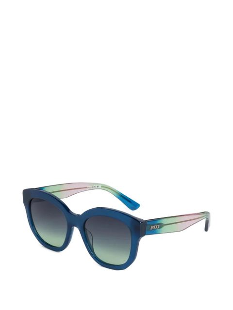 PUCCI faded oversized sunglasses - Blue - zdjęcie produktu nr 2