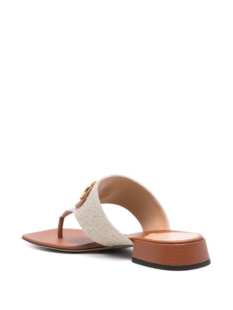 Valentino Garavani VLogo Signature sandals - Neutrals