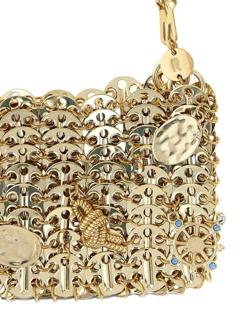 Rabanne 1969 metal-mesh mini bag - Gold - zdjęcie produktu nr 2