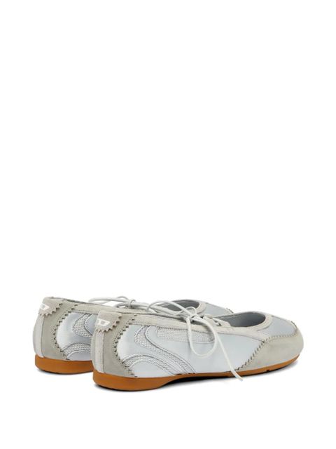 Diesel D-Mile ballet flats - Silver