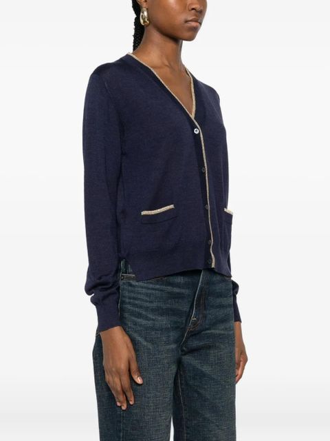 Prada V-neck cardigan - Black - zdjęcie produktu nr 2