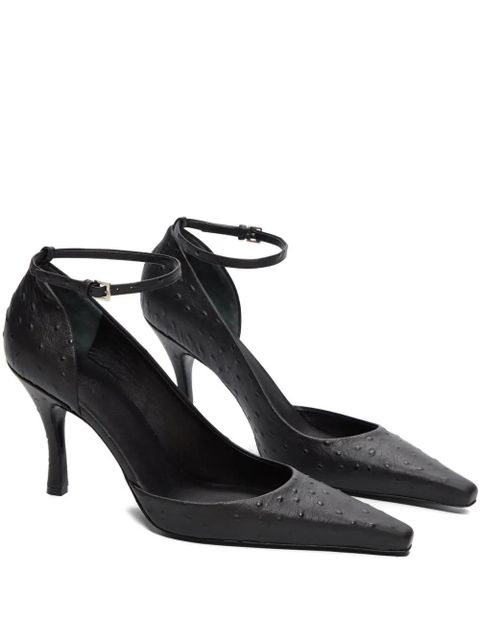 LouLou de Saison Scala ankle-strap pumps - Black - zdjęcie produktu nr 1