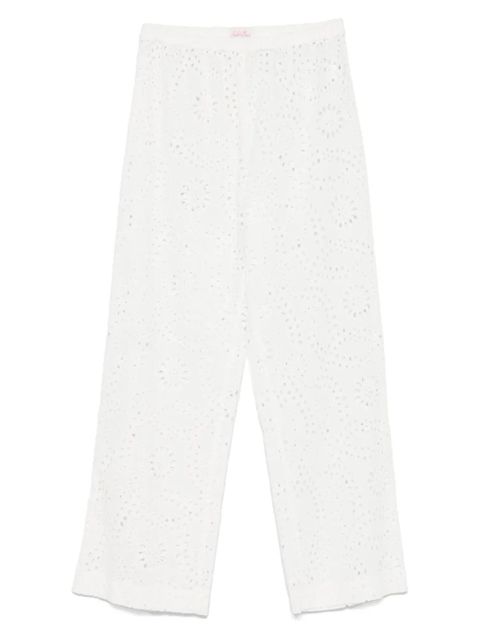 MC2 Saint Barth cotton trousers - White - zdjęcie produktu nr 1