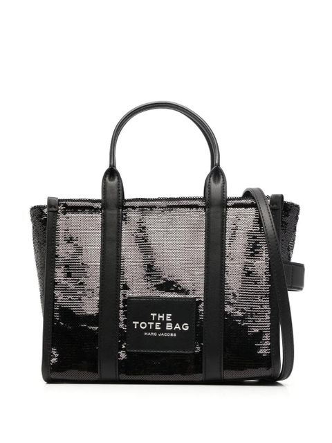 Marc Jacobs 'The Mini Tote Bag' logo-patch tote - Black - zdjęcie produktu nr 1
