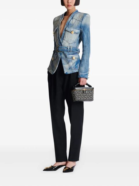 Balmain B-Army tote bag - Black - zdjęcie produktu nr 2