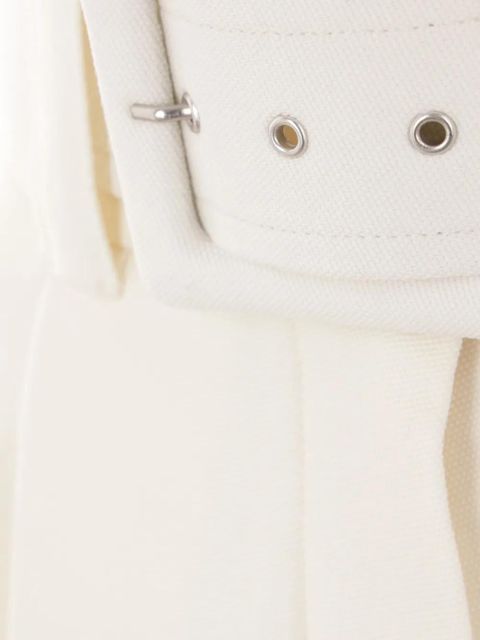 Max Mara belted trousers - White