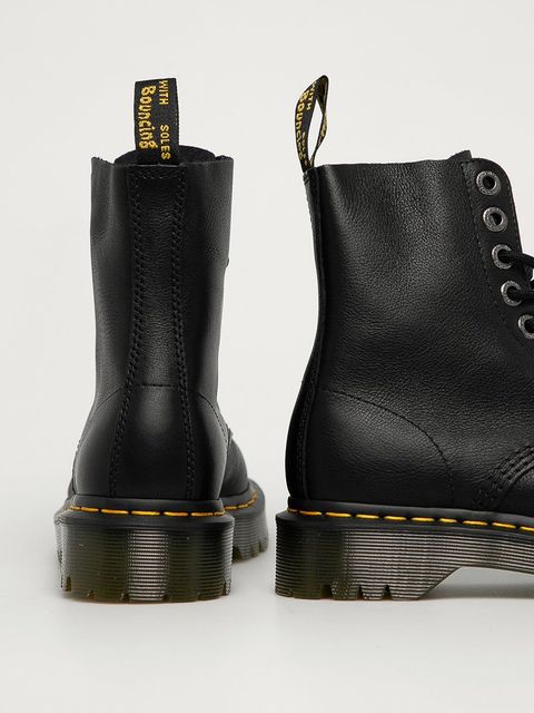 Dr. Martens workery 1460 Pascal Bex Pisa kolor czarny na płaskim obcasie DM26206001