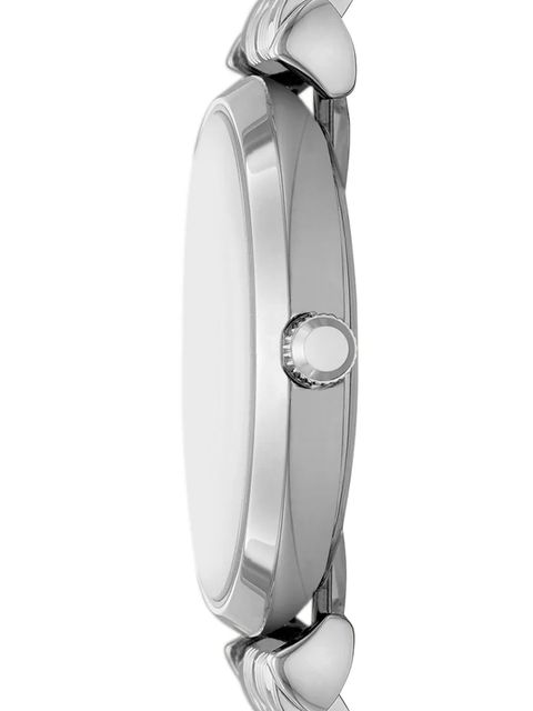 Emporio Armani zegarek Gianni T-Bar damski kolor srebrny AR11594