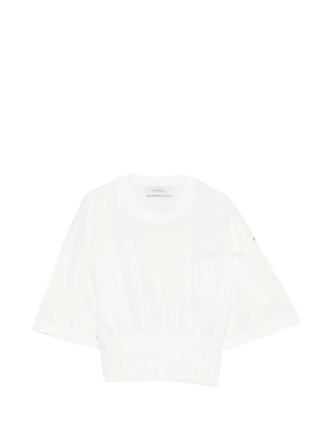 Sportmax Spxfosco ribbed-hem T-shirt - White - zdjęcie produktu nr 1