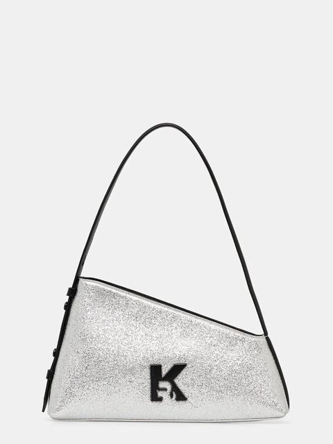 Karl Lagerfeld Jeans torebka kolor srebrny A4W30155 - zdjęcie produktu nr 1