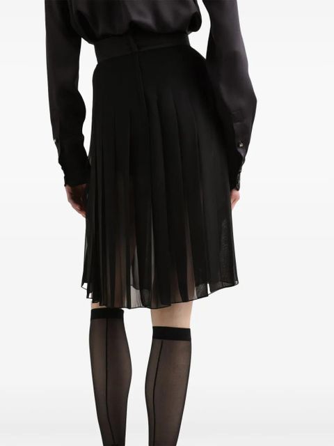 Dolce & Gabbana pleated skirt - Black