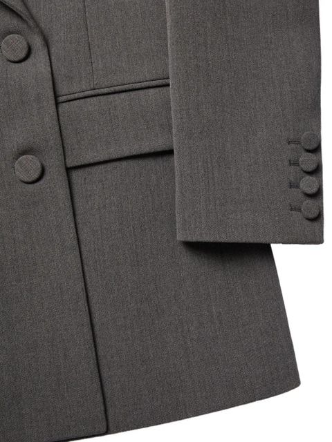 Valentino Garavani flap-pocket coat - Grey
