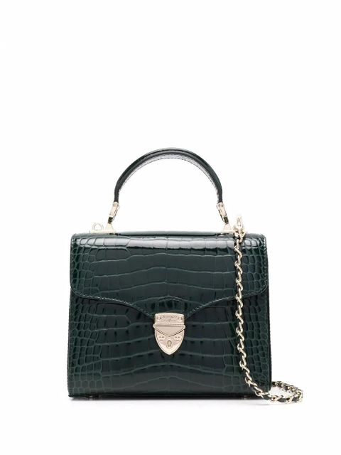 Aspinal Of London Midi Mayfair top-handle bag - Green - zdjęcie produktu nr 1